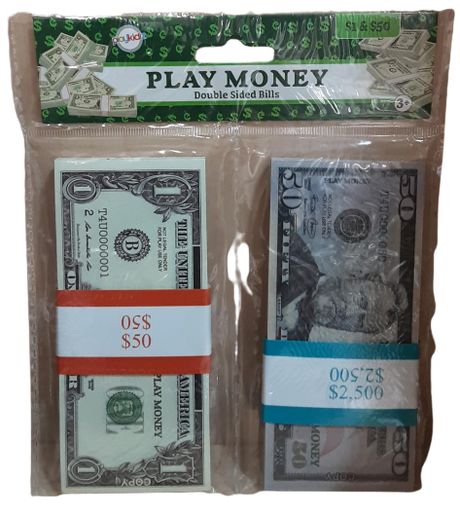 Play Money $1 & $50