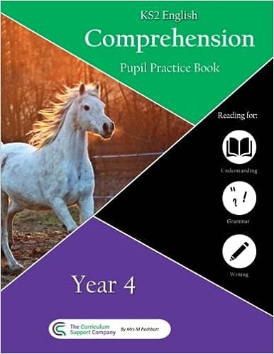 KSI Comprehension Pupil Practice Book - year 4