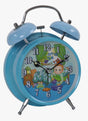 Modeh Ani Singing Alarm Clock Bell - Boy Blue 4.5x4.5 X 13/4"