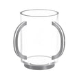Raised Washing Cup - Silver