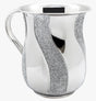 Stainless Steel Washing Cup Glittered Strips