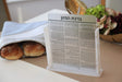 Frosted Benchers (Birchat Hamazon in clear,marble box 10 Pack)