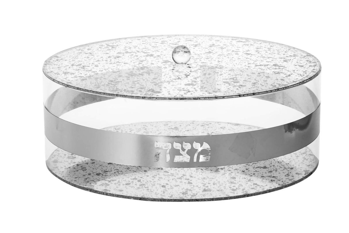 Matzah holder Silver Flakes