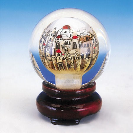 Paperweight Inpainted Jerusalem