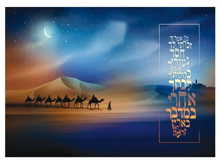 Laminated Poster 20" x 28"- Midbar