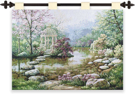 Ralcim Tapestry - A3 A Walk By The Pond - 90x65cm