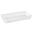 Laser Cut Tray White Pearl