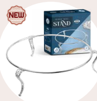 Ner Mitzvah Silver Plated Seder Plater Holder