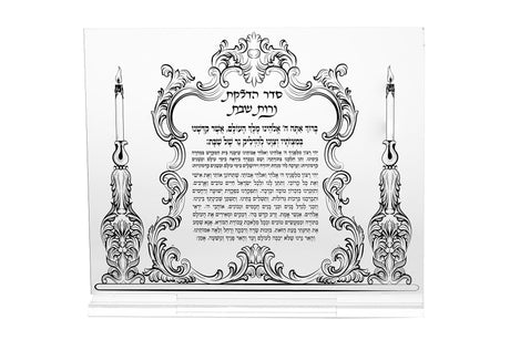 Candle Blessing Lucite 8x10