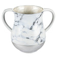 Aluminium Washing Cup 13 cm - Marble texture #8
