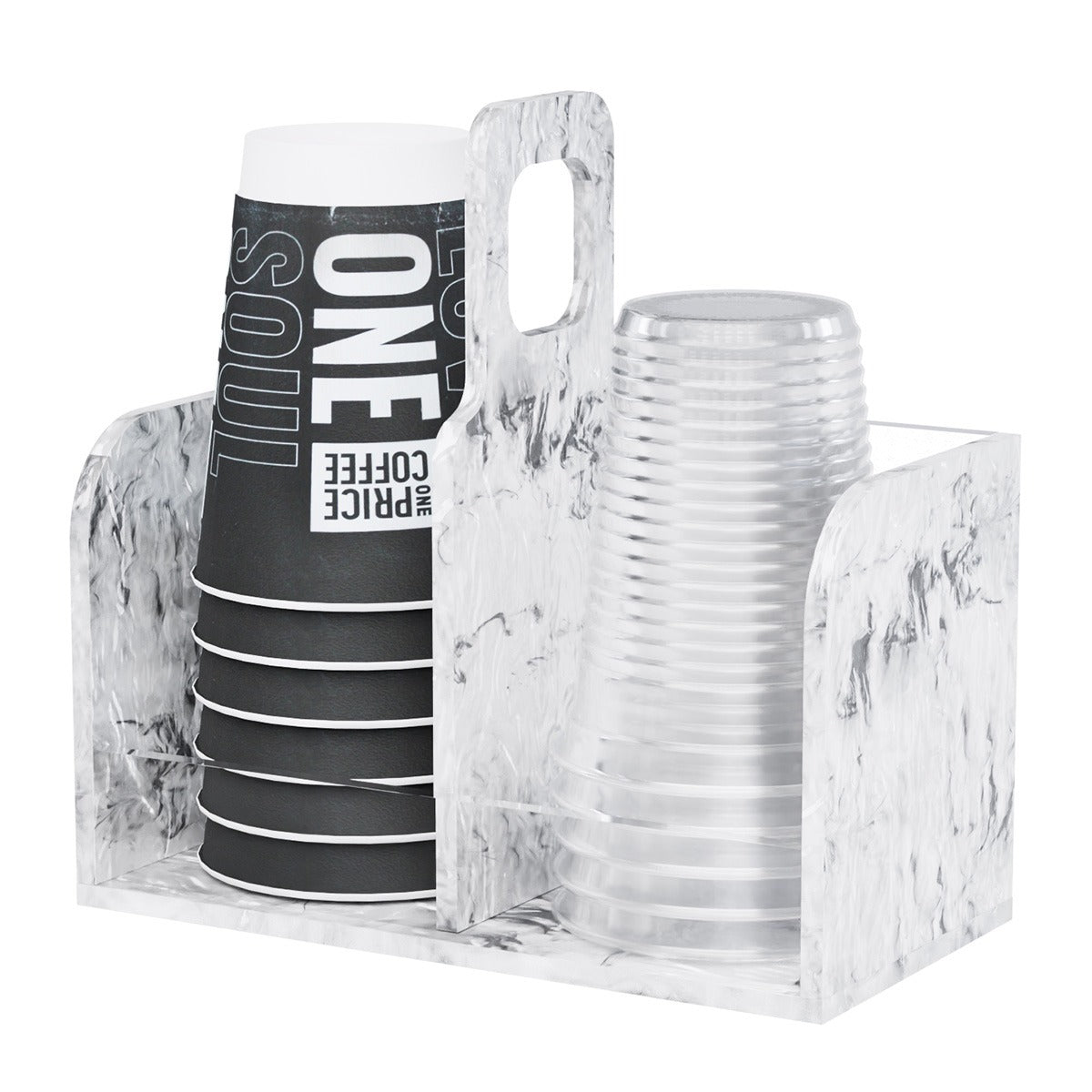DOUBLE CUP STACKER – GREY PEARL