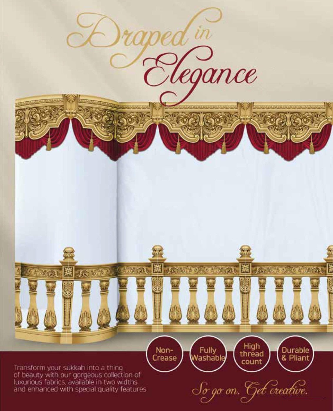 Sukkah cloth per meter