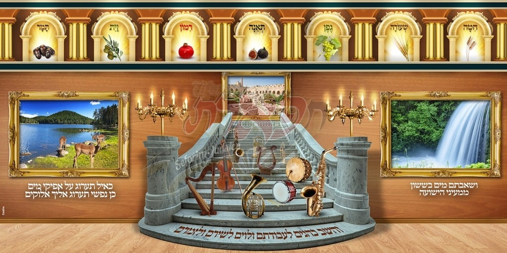 Vinyl shivas haminim poster