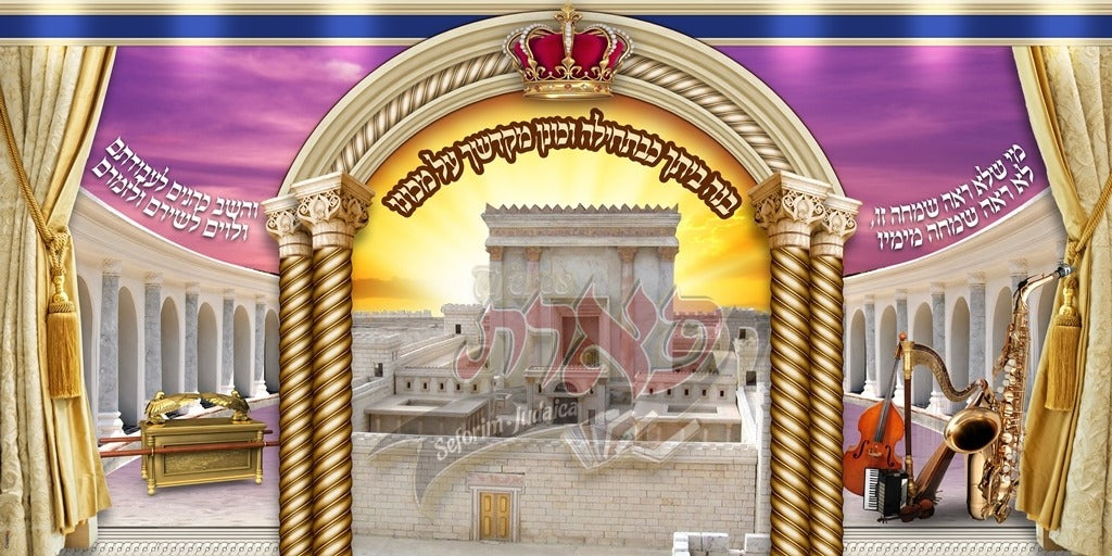 Vinyl Bais Hamikdosh Poster