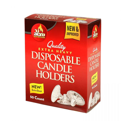 Extra Heavy Disposable Candle Holder