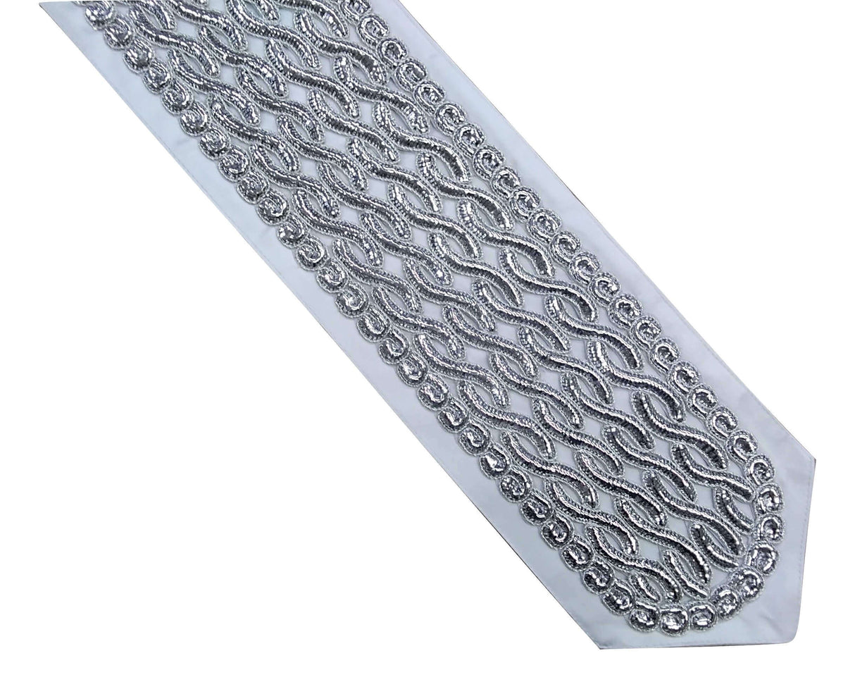 Silver Metal Gefluchten Atarah - Challah/Belz (Style 507) Medium - 11.5 Cm (4.5)