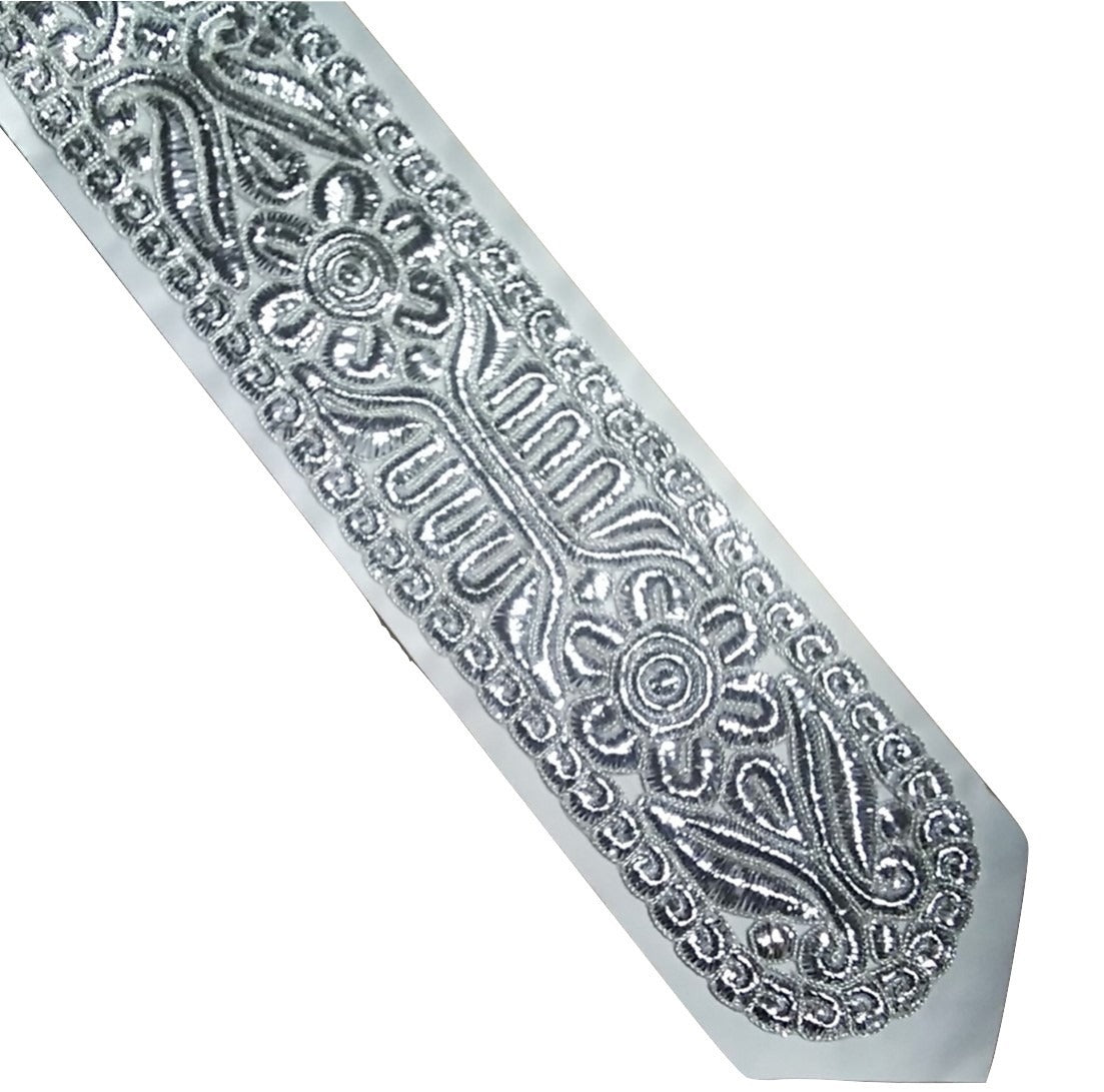 Silver Metal Gefluchten Atarah - Flower Plant (Style 714) Small - 9 Cm (3.5)