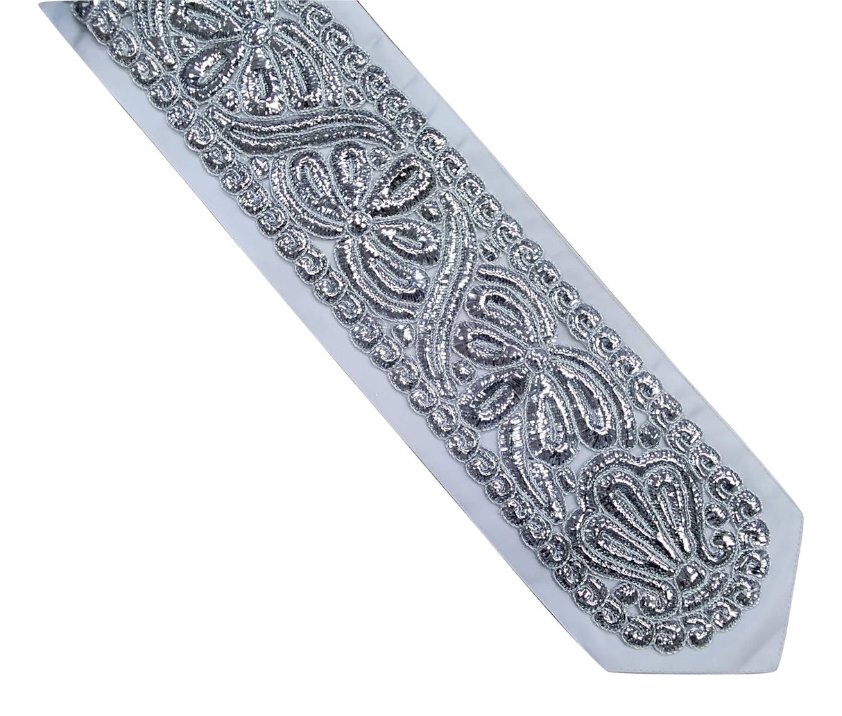 Silver Metal Gefluchten Atarah - Crown & Half Flower (Style 704) Large - 14 Cm (5.5)