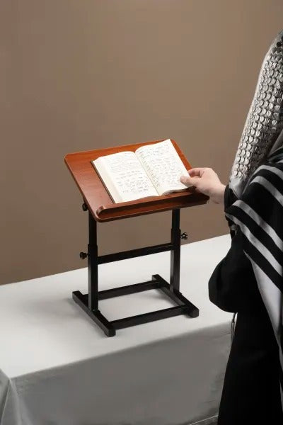 Assembled Wooden Table Top Shtender - Adjustable Height From 14.5"-18.5"