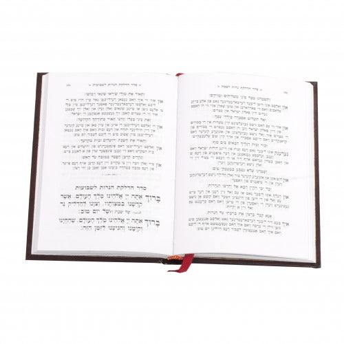 שפכי כמים בינוני עם תהלים - תפלות תחינות ובקשות