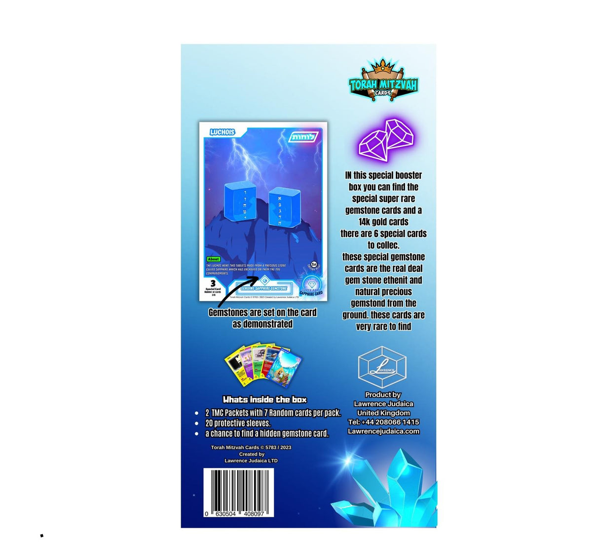 torah mitzvah cards Gem boxes