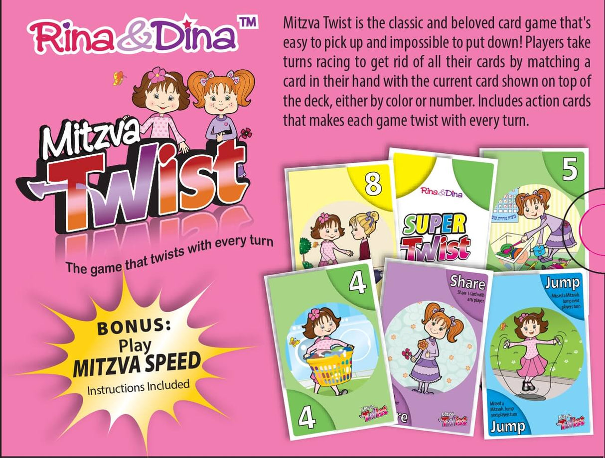 Mitzvah Twist Card Game