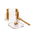 Honey Jar Larger Gold Glitter