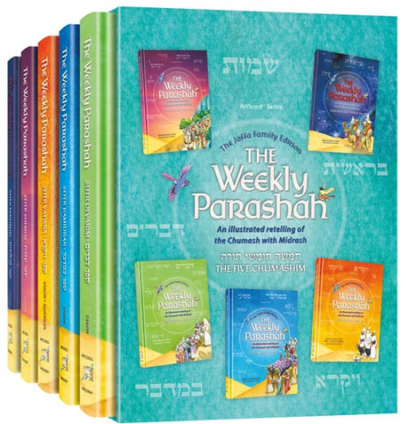 Weekly Parashah – 5 Vol. Slipcase Set