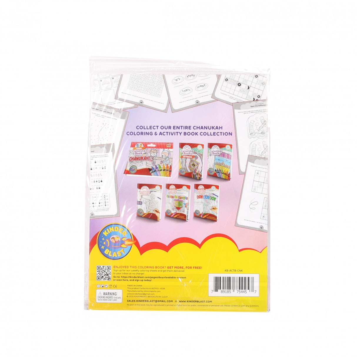 Chanukah Activity Book