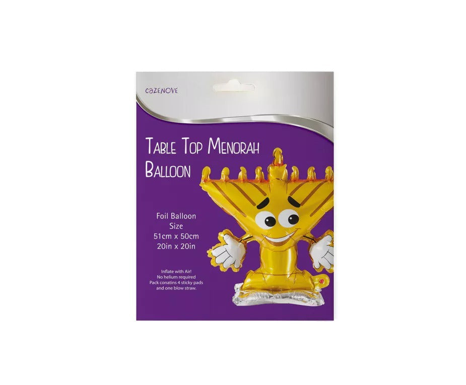 Menorah Table Top Balloon