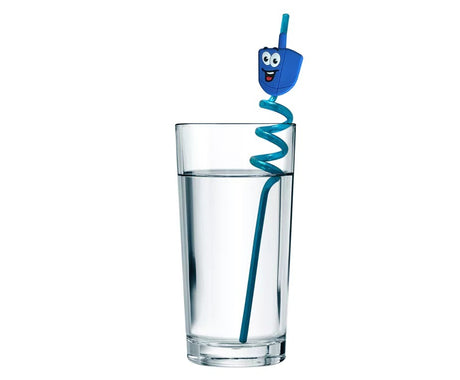 Chanukah Dreidel Straws