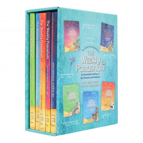 Weekly Parashah – 5 Vol. Slipcase Set