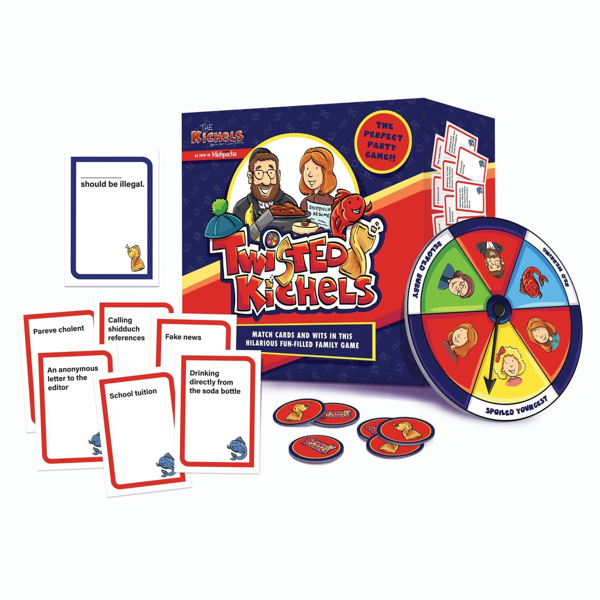 Twisted Kichels Card Game