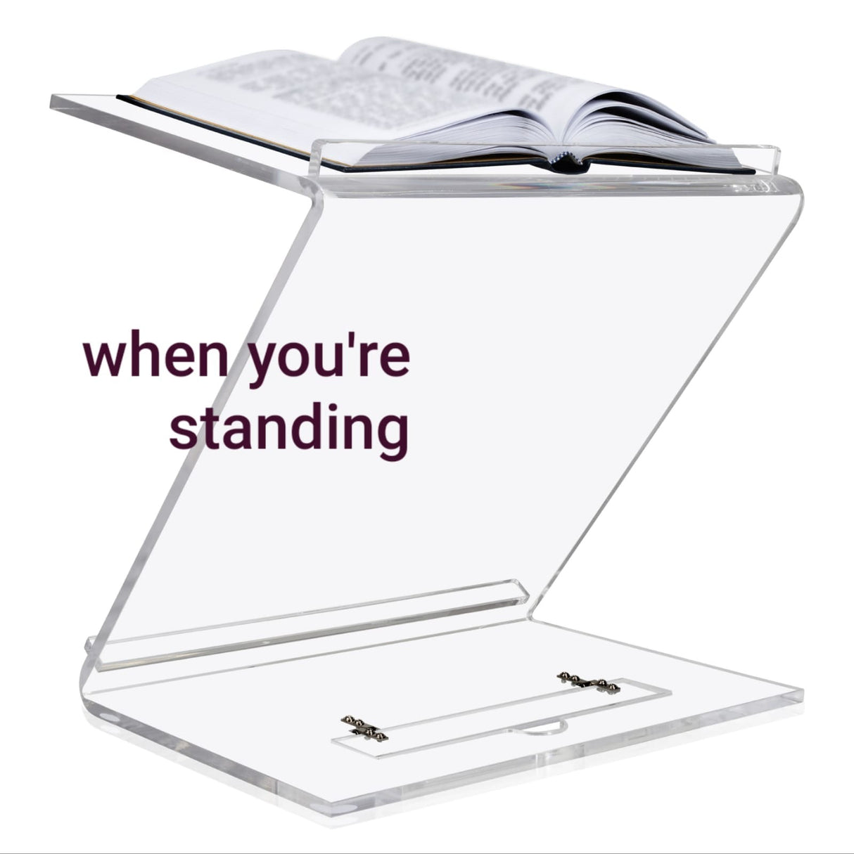 ZStander Lucite Tabletop Shtender