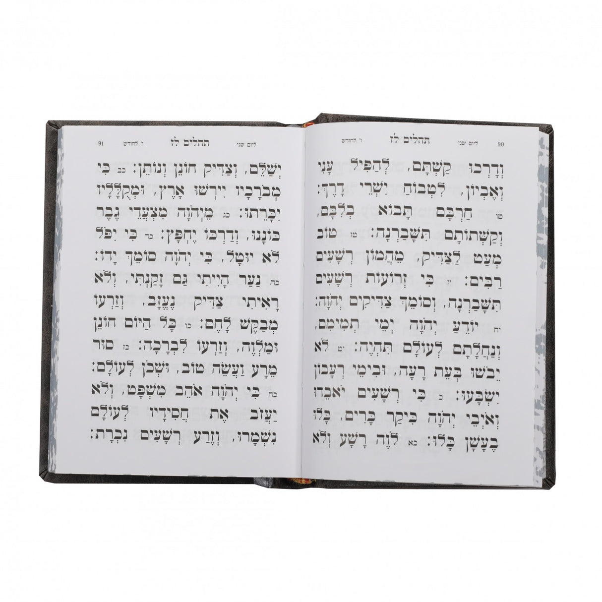 תהלים / Tehillim - Medium B'Osios Gedolos