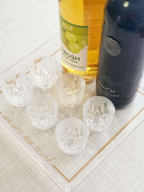 Acrylic Tray Gold With Rim