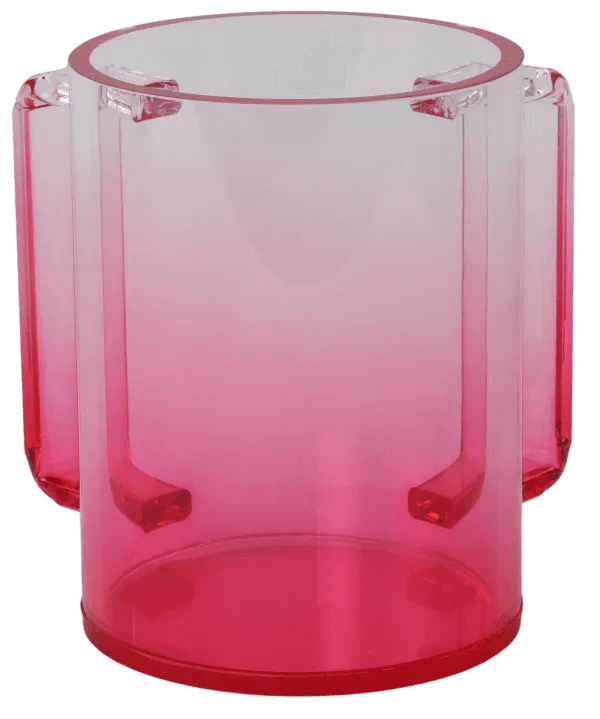 Acrylic Washing Cup Pink