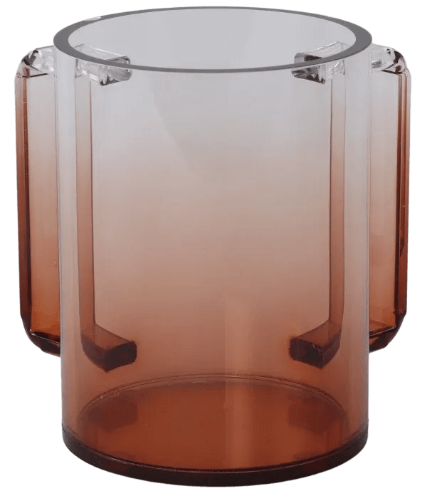 Acrylic Washing Cup Brown