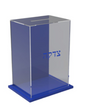 Tzedakah Box Acrylic - Blue