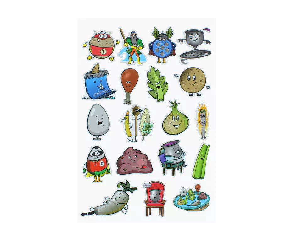 Passover Puffy Stickers