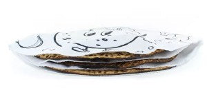 Round Matzah Cover Colour Your Own with 6 Markers