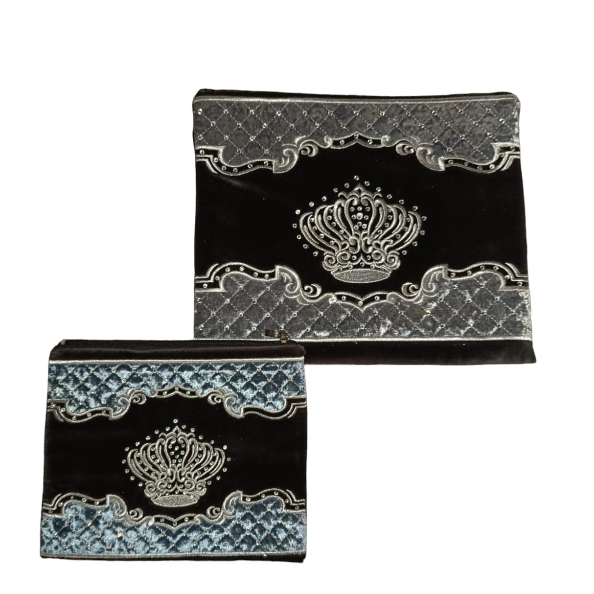 VELVET TALIT - TEFILIN SET 36*29 CM WITH EMBROIDERY