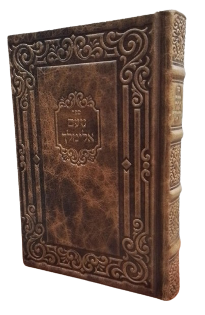 נועם אלימלך - מאירות Leather cover - Tan Brown