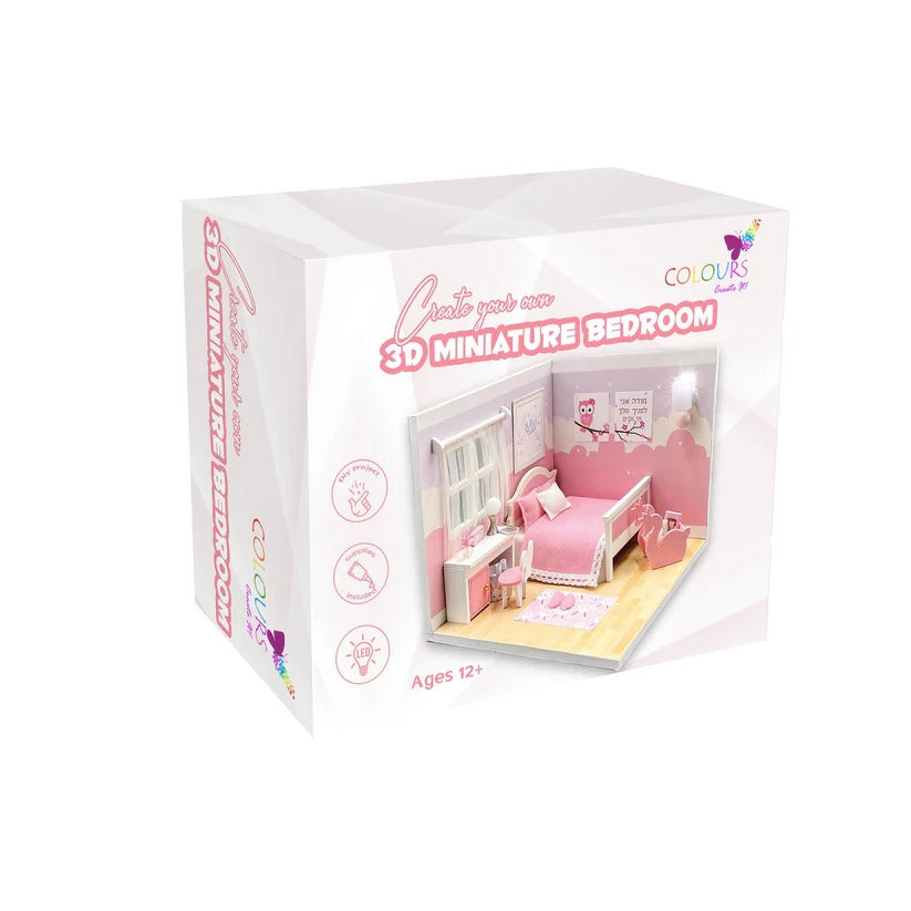 3D Miniature Bedroom Kit