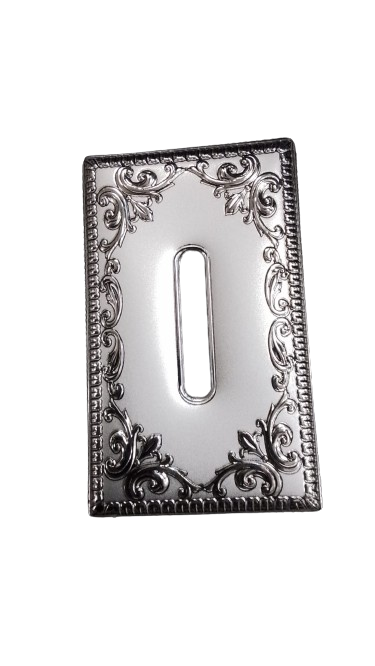 TZEDAKA BOX / SILVER DIPPED