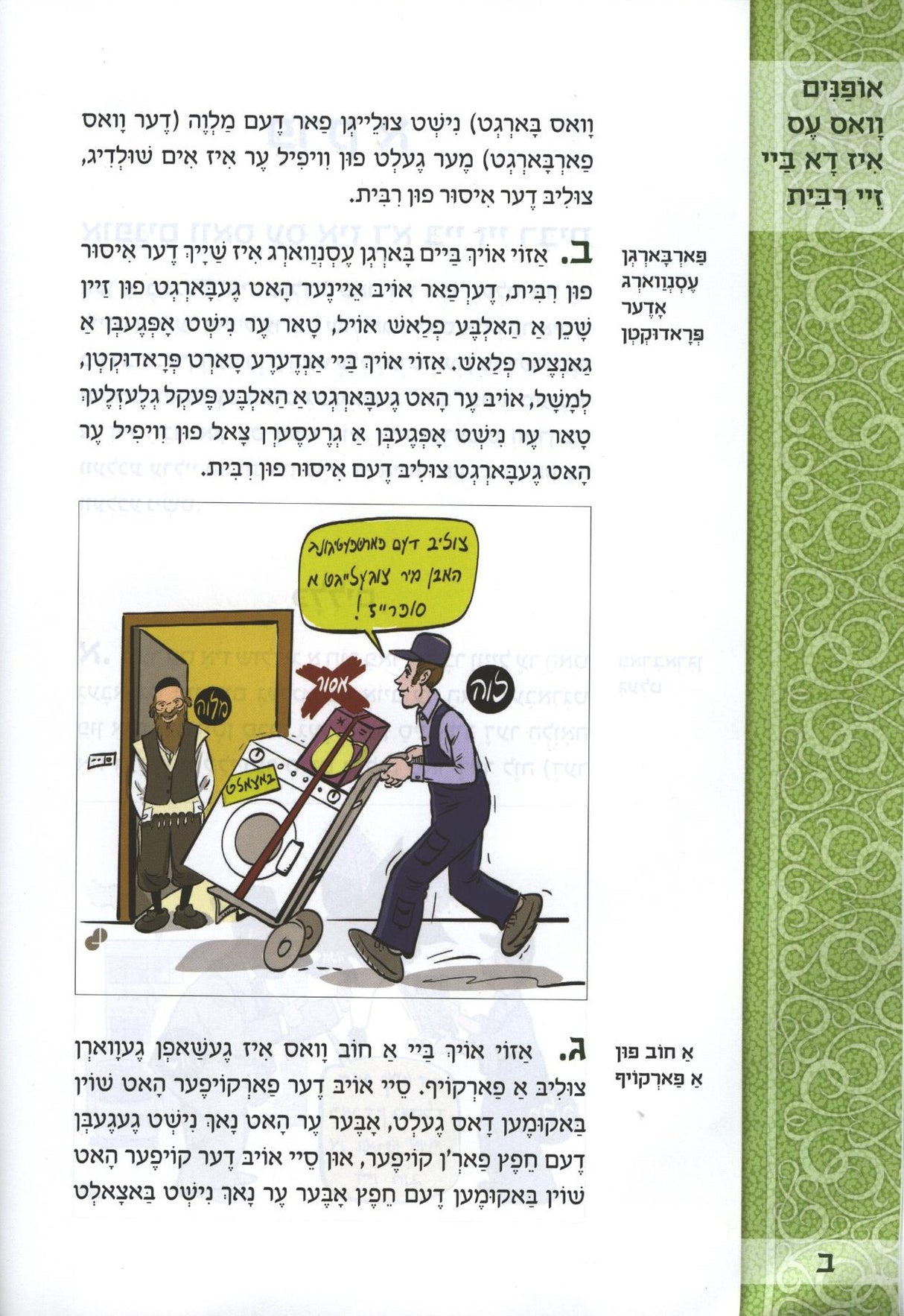 רבית ברורה - הלכות רבית מיט מאלרייען - אידיש