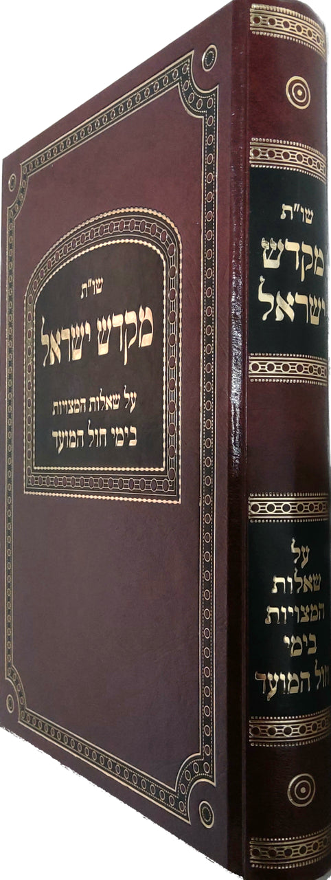 שו"ת מקדש ישראל - חול המועד