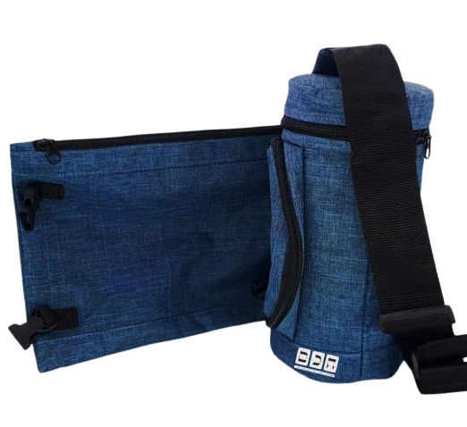 light Blue Teffilin Containors."TIK-TAF"