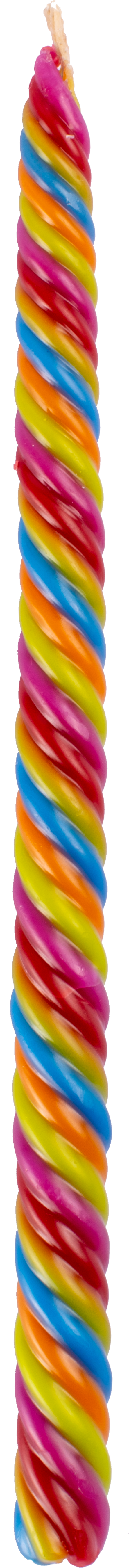 Colored Havdalah Candle - Twisted Style