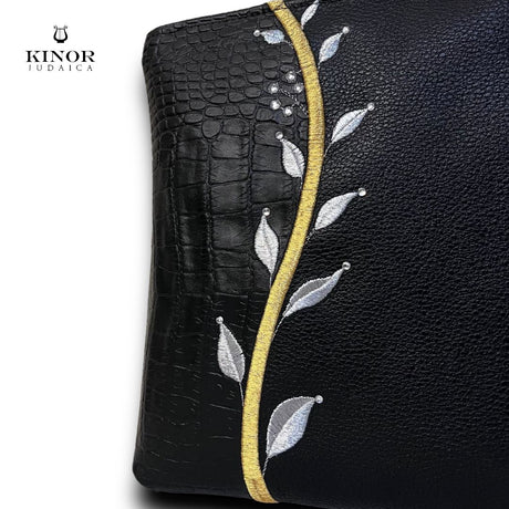 CHASSID STYLE TEFILLIN BAG LEATHER ( SHELF PRICE ONLY ) NON PERSONALISED